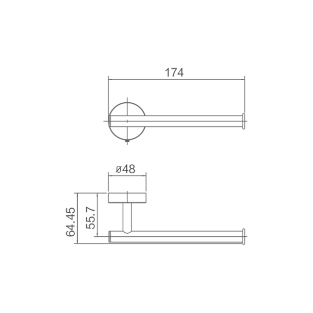 Towel rod SM1508